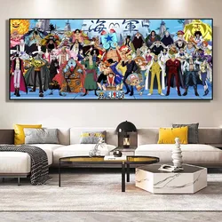 Pirate King Hanging Painting Road Feisuolong Aisi Anime Sofa Background Wall Hanging Painting, Study Room, Bedroom Wall Painting