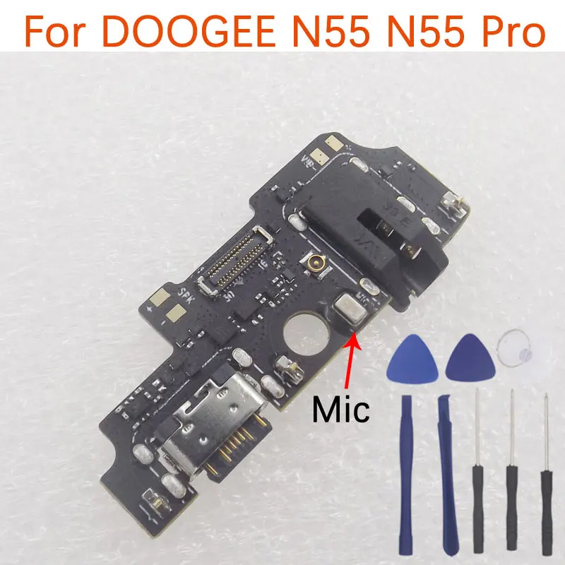 New Original DOOGEE N55 Pro N55 USB Board Base Dock Charging Charge Port Board Accessories For DOOGEE N55 Pro Smart Phone