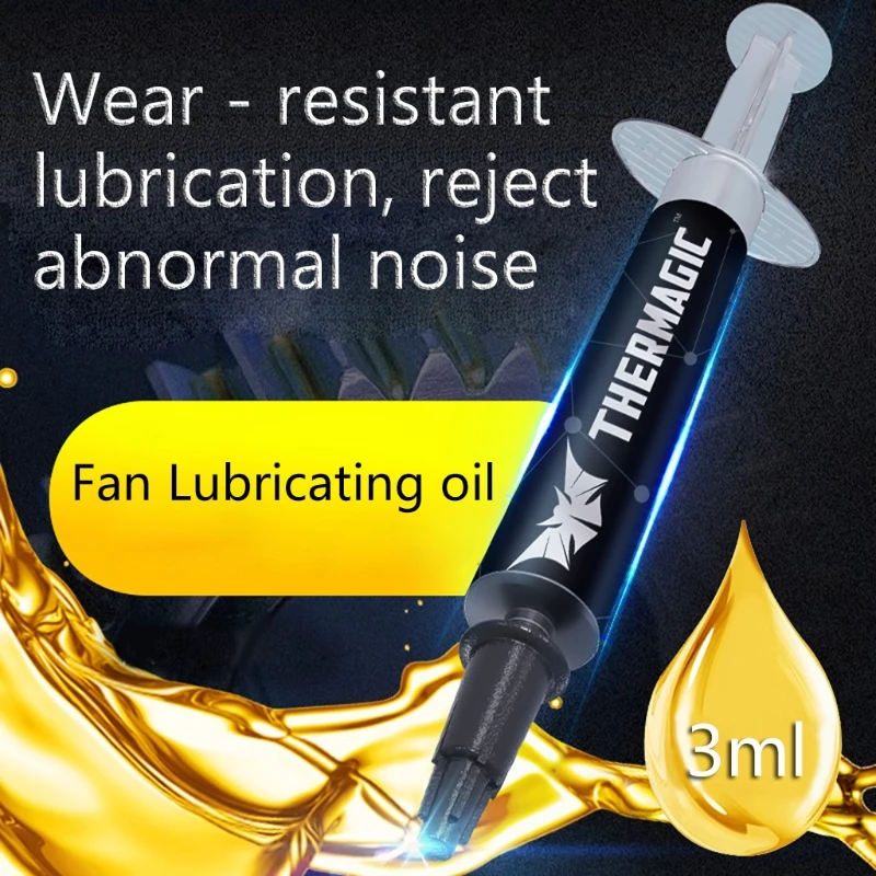 3ml Compound Grease CPU Fan Cooler Silicone Thermal Paste for Intel for Amd Processor Computer Oil Lubricant