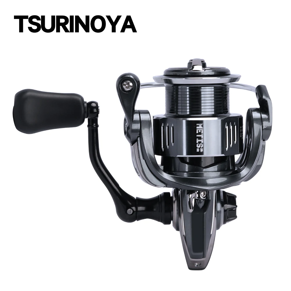 

TSURINOYA Long Casting Versatile Spinning Reel METIS 1000 2000 3000 5.2:1 Gear Ratio Coil Pike Bass Freshwater Saltwater Wheel