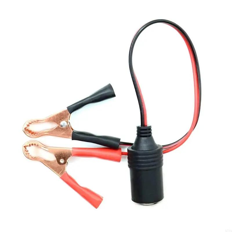 Enchufe del cable extensión 573A 12V con abrazadera batería enchufe adaptador enchufe