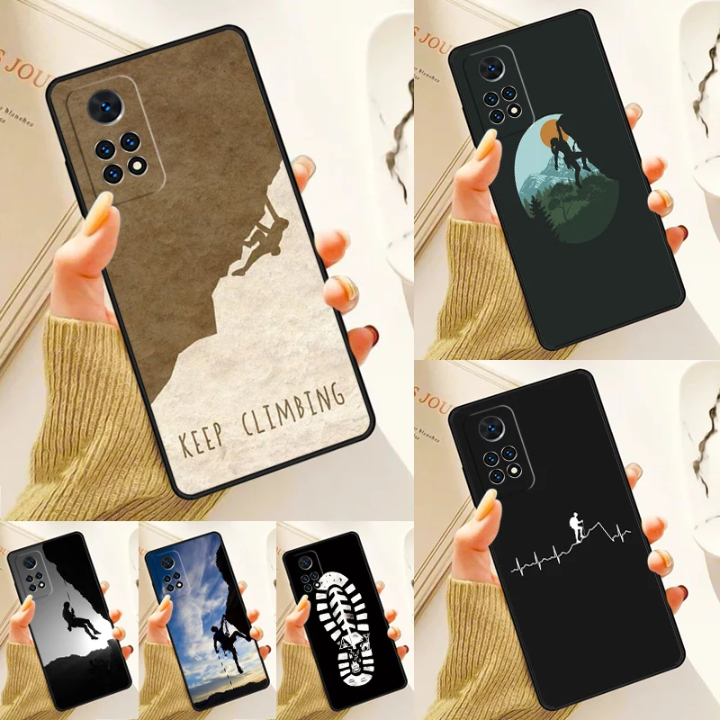 

Mountain Climbing Case For Samsung Galaxy S24 Plus S23 S20 S21FE Lite S22 Ultra Note 20 S8 S9 S10 Phone Coque