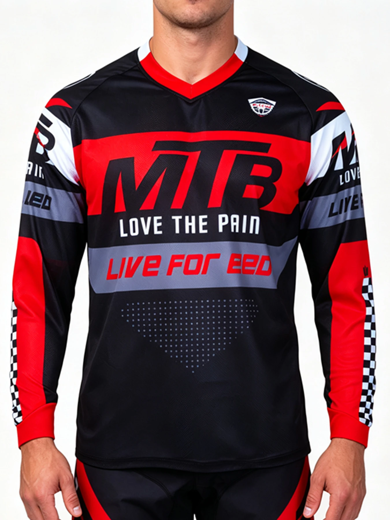 Motocross Shirt Long Sleeve Do - огляд і ціна Mountain Biking Games