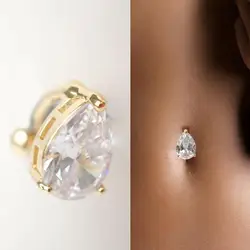 Fake Piercing Attractive Nice Dance Navel Belly Button Rings Umbilical Nail Body Belly Piercing