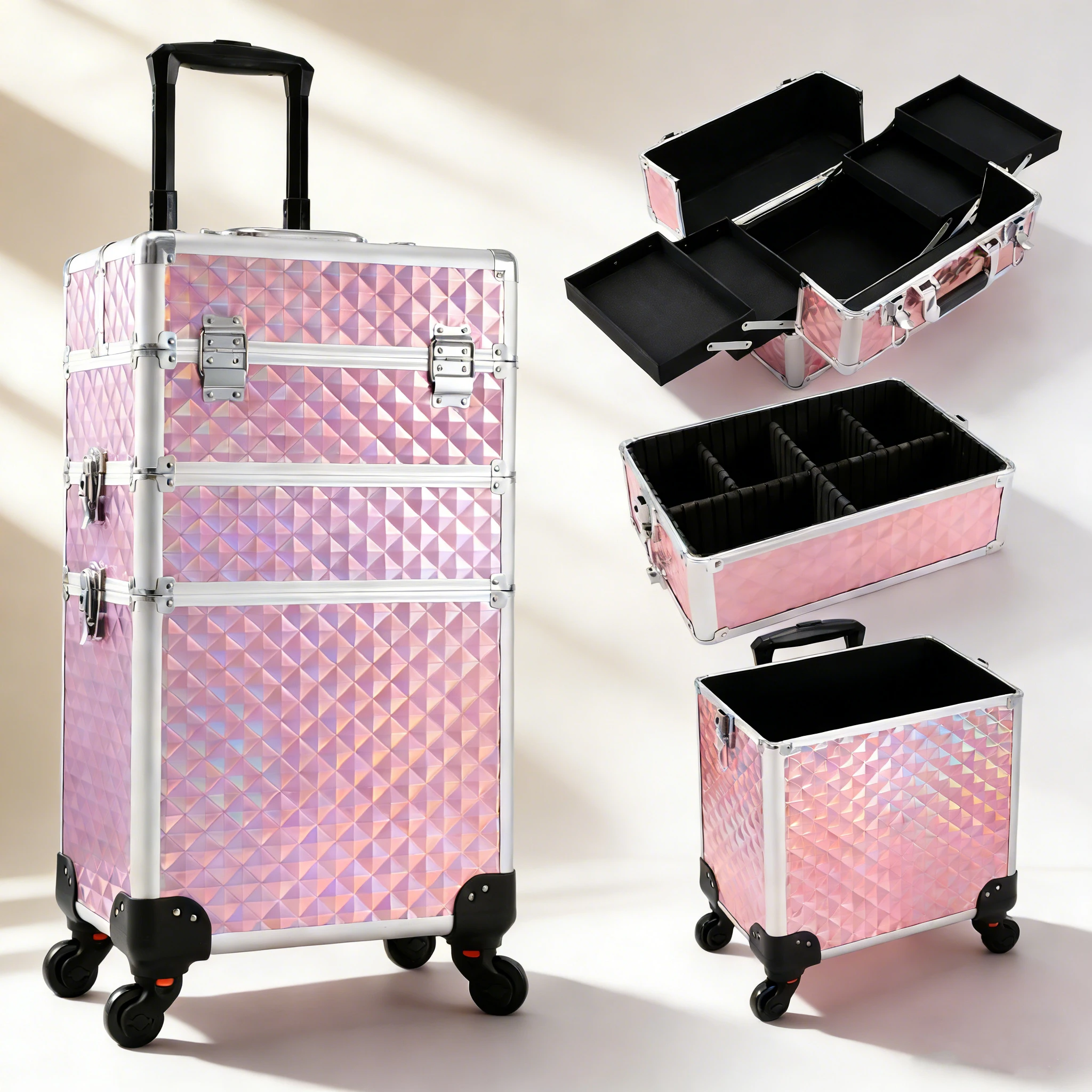 Obrázek kategorie: Organizér na make-up s kolečky