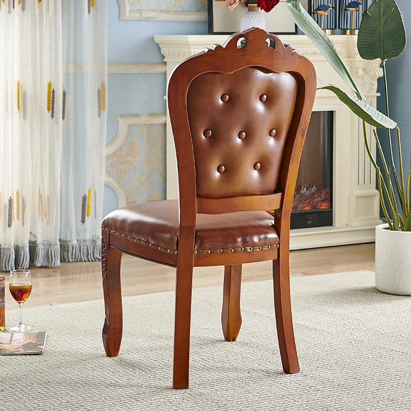Kitchen Trendy Rustic Dining Chairs Cushions High Modern Dining Chairs Gaming Sedie Pranzo Moderne Home Accessories Furniture view 6