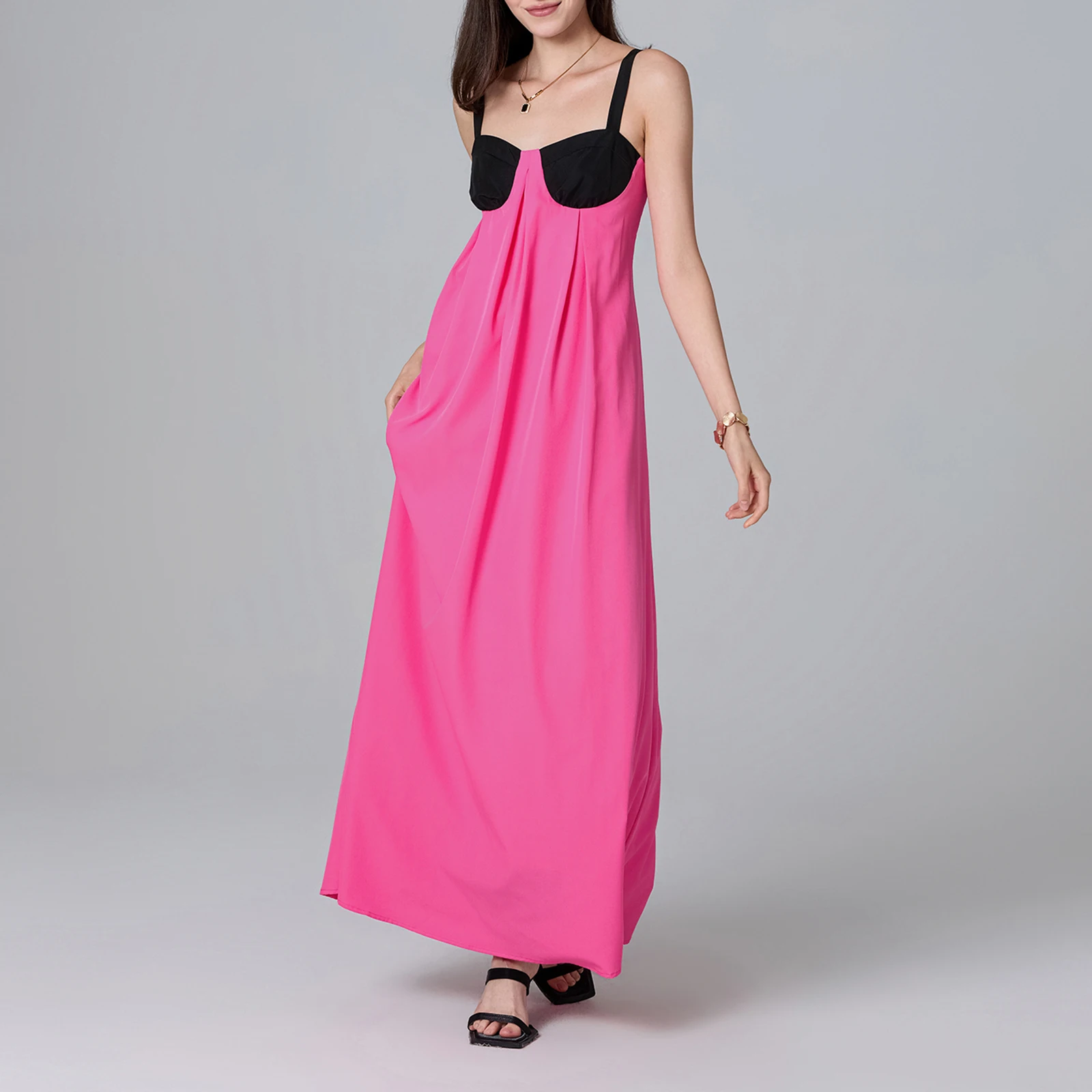 Robe longue d'été pour femmes, tenue de plage, dos nu