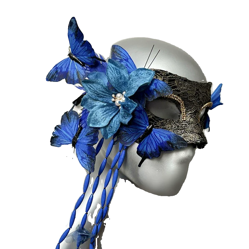 

Mori Branch Butterfly Mask Creative Mask Singing Party Dance Halloween Carnival Mask