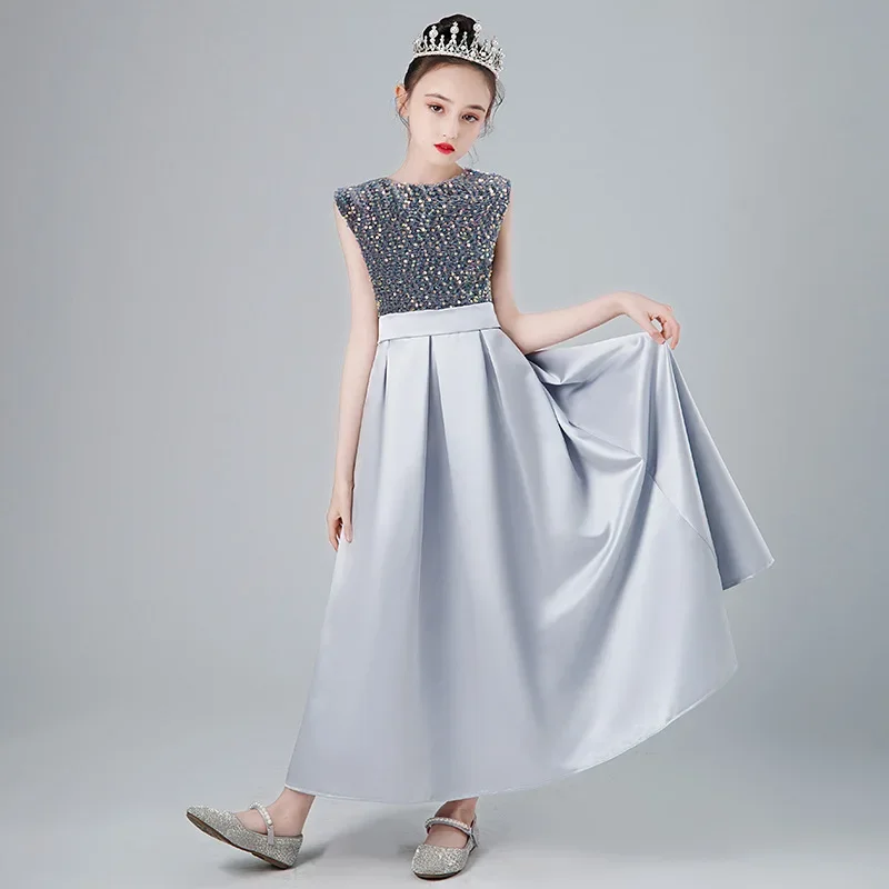 Princess Dress Girl Children's Party Dress Christening Dresses for Girl Girls Elegant Dresses for Girls From 12 to 14 Years Old