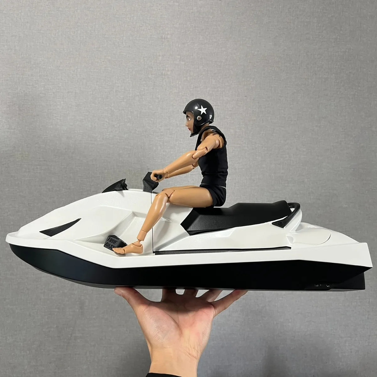 1/6 RC قارب 58 سنتيمتر فرش السيارات التحكم عن بعد جت سكي مقاومة درجات الحرارة العالية ABS المواد RC Schiffe RTR سفينة لعبة