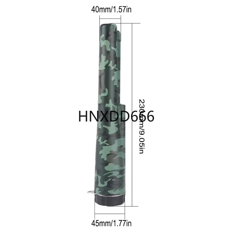 360° Scanning Metal Pinpointer Detector for Underground Treasure Hunting