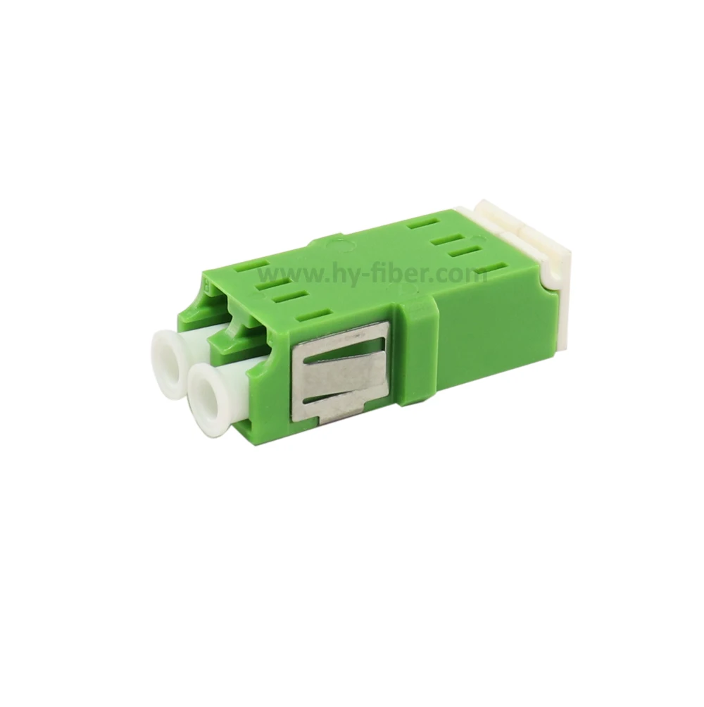 LC/APC Shutter Fiber Optical Adapter, One Piece Type