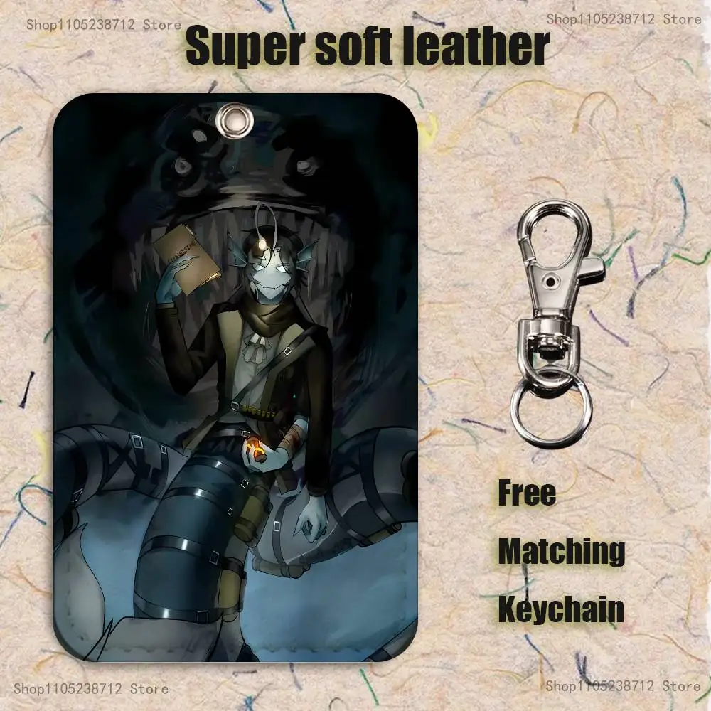 P-Pressure S-Sebastian Troost Cartoon Kaart Sleutelhanger Anime Mode Hanger Tas ID Deur Kaart Case Bus kaart Leuke Volwassen