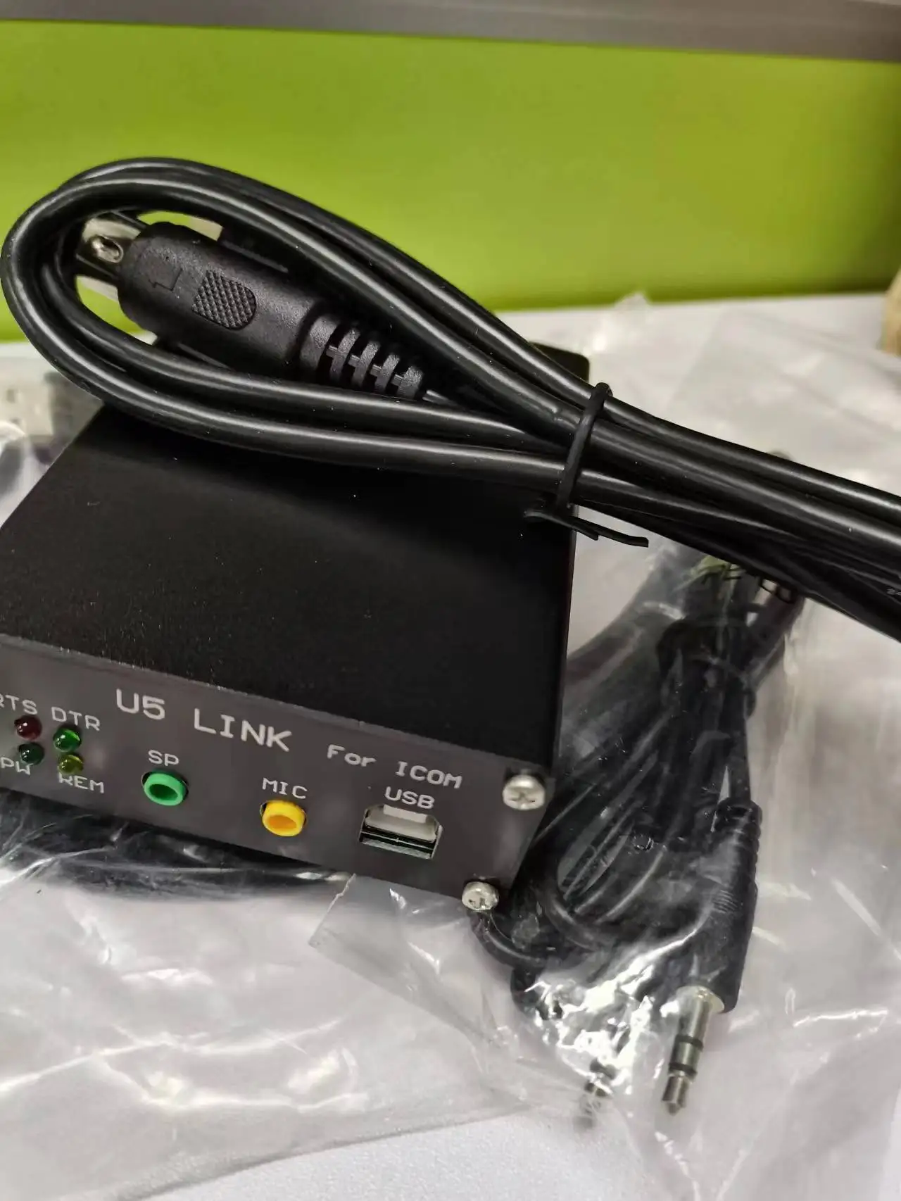 Link U5 ICOM Radio Connector with Power Amplifier Interface