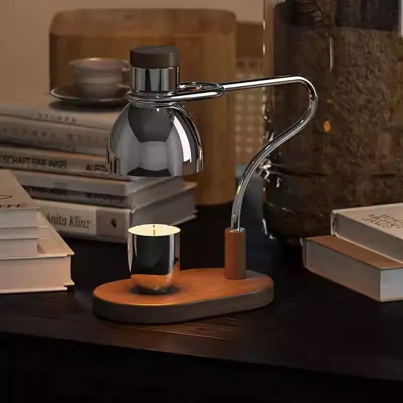 LD high-grade light luxury fireless aromatherapy candle wax melting lamp fragrance home furnishing bedside table ornament