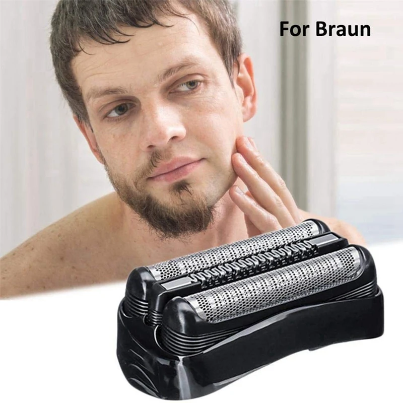 21B Shaver Replacement Head For Braun Series 3 Electric Razors 301S,310S,320S,330S,340S,360S,3010S,3020S,3030S,3040 Foil Cutter