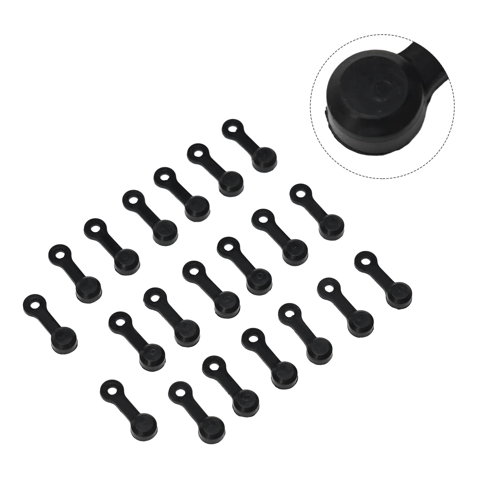 Rubber Brake Bleed Nipple Cap 20pcs Cap For Bicycle Hydraulic Brake Protects Brake Caliper For Shimano Compatible