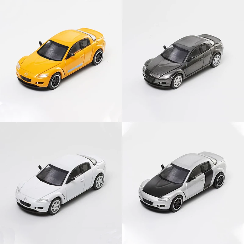 

DCT литой под давлением масштаб 1:64 RX8 имитация сплава модель автомобиля статический дисплей Коллекционная игрушка подарок сувенирное украшение