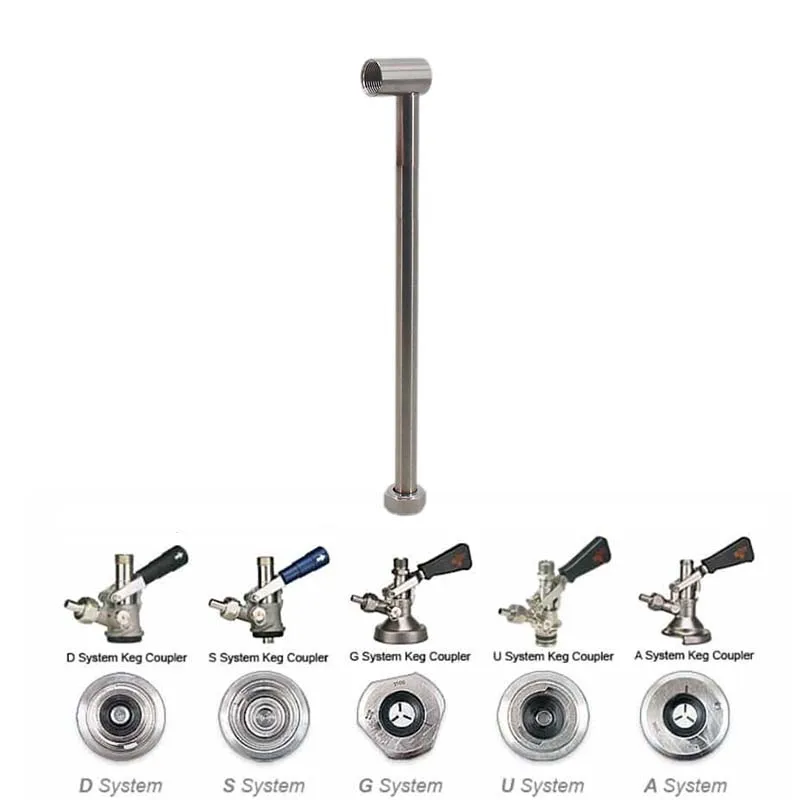 Imagem -02 - Esboço de Cerveja Vertical Dispensador Rod Party Keg Dispenser Piquenique Bomba Ez-tap Dispenser Kit Flow Control Faucet 31 Centímetros