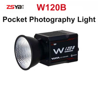 ZSYB W120B 100W COB Pocket Photography Light LED Fill Light 2700K-6500K bi-color mini Bowens Portable Outdoor Live Lighting
