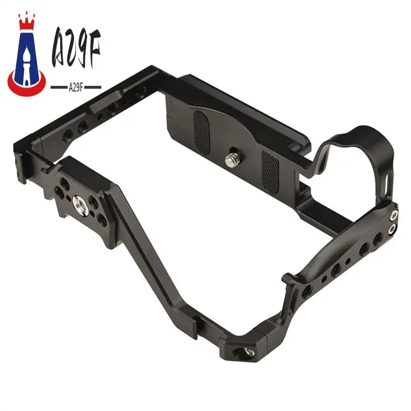 

A29F-For EOS R8 Camera Cage 1/4Inch-20 Threaded Hole All-IN-1 Cage Protects Camera ARRI 3/8Inch-16 For Canon EOS R8 Accessories
