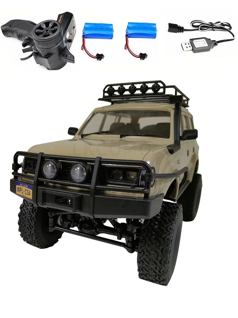 WPL C54-1 4WD 2.4 グラムオフロードカー LC80 リモートコントロール