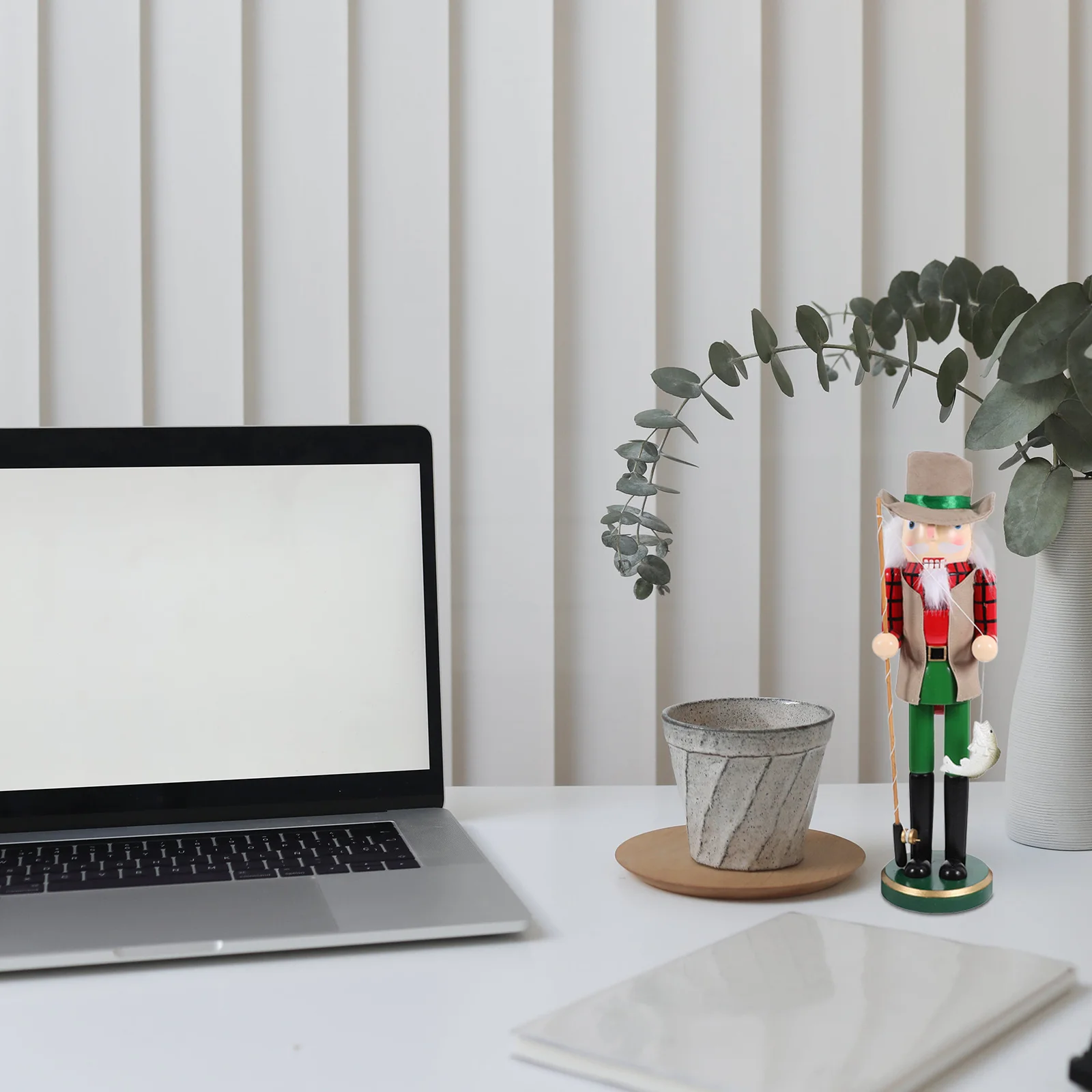 

Christmas Nutcracker Decor Wooden Traditional Figure for Room Desktop Window Sill Festival Display Unique Holiday Gift