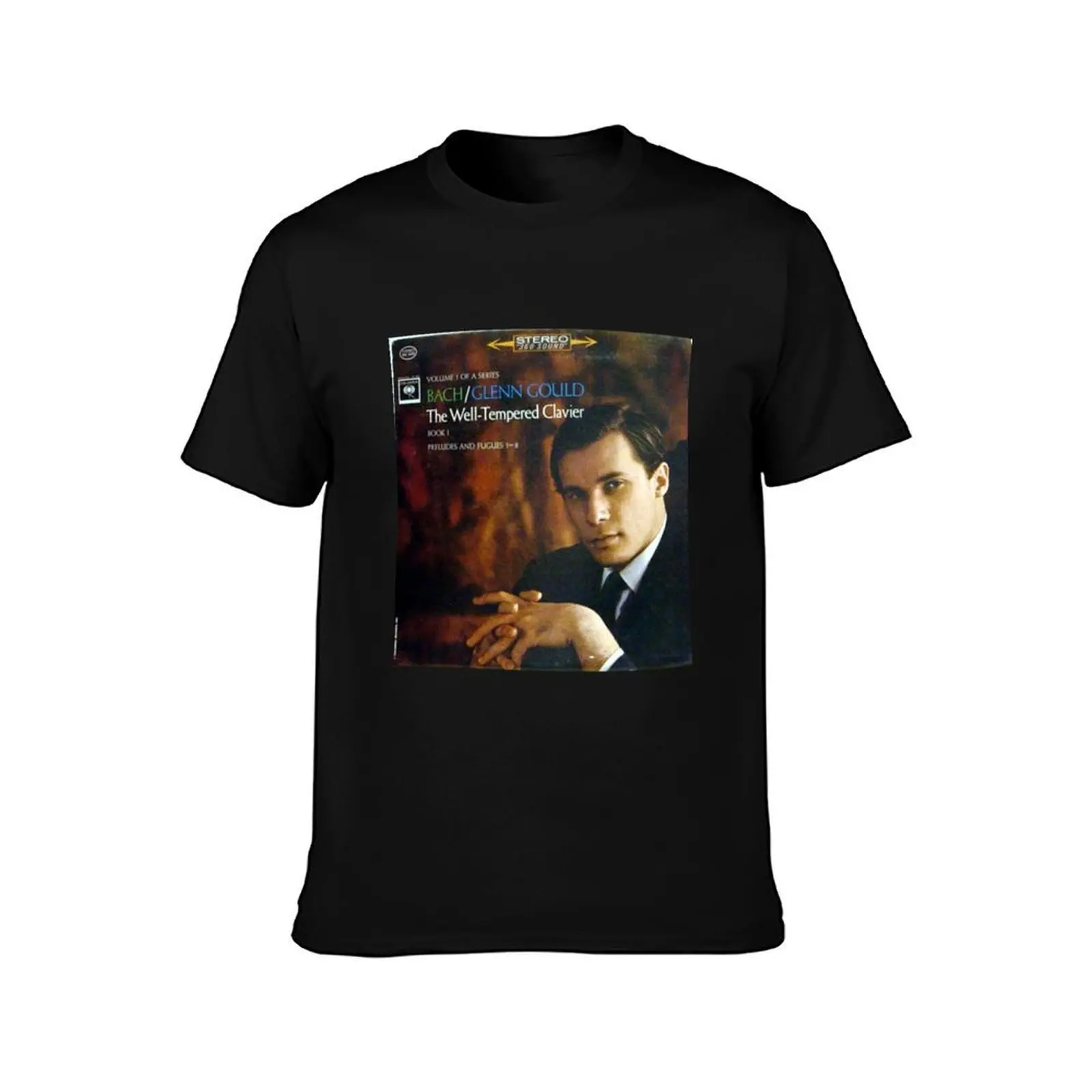 Glenn Gould, Bach, Well Tempered Clavier, Piano T-Shirt Independence Day Short Sleeve T-Shirt