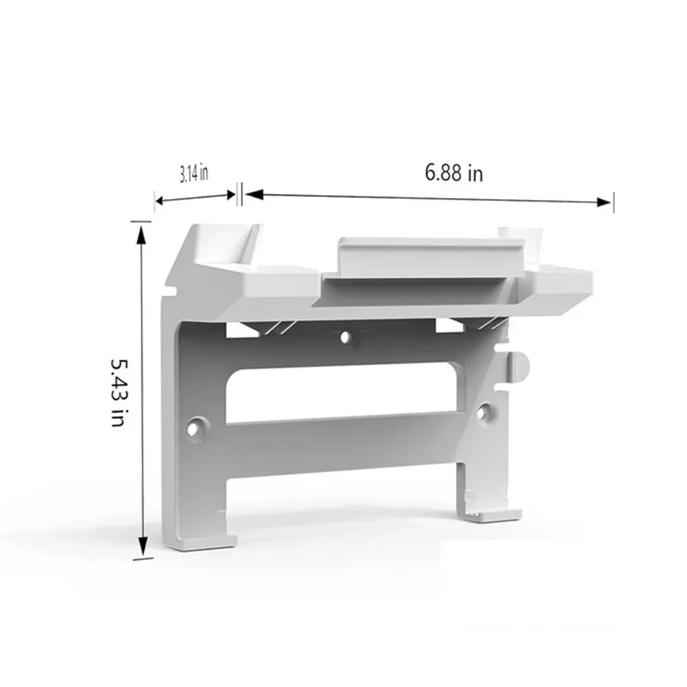 1pc Router Bracket 2 In 1 For Starlink For Gen 3 Mount For V3 Router＆Power Supply Mounting Kit ABS Router Bracket Tools