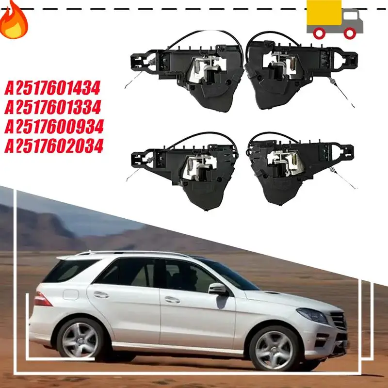 

Discount-1Pair Car Rear Door Handle Base A2517601434 A2517601334 For Mercedes-Benz W251 2006-2013 Exterior Door Carrier Handle P