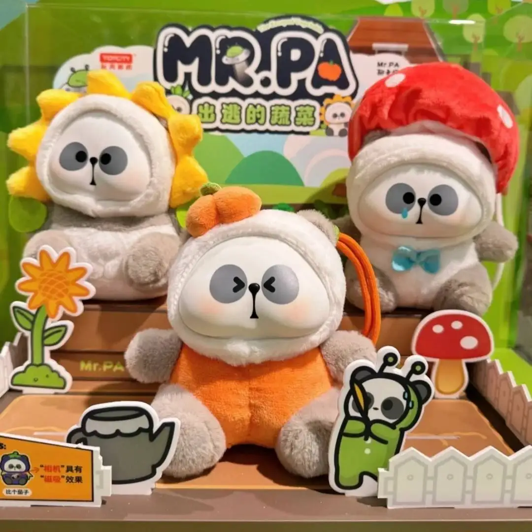 

Mr. Pa Escape Vegetable Series, модная игровая слепая коробка, экшн-фигурка, плюшевая игрушка, сумка, подвеска, загадочная коробка, сюрприз, коллекционный подарок