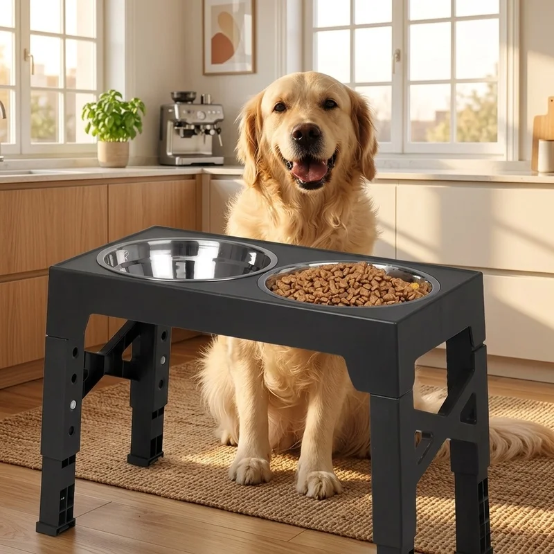 elevated-dog-bowls-with-adjustable-stand-double-stainless-steel-food-water-bowls-raised-pet-feeder-for-small-medium-large-dogs