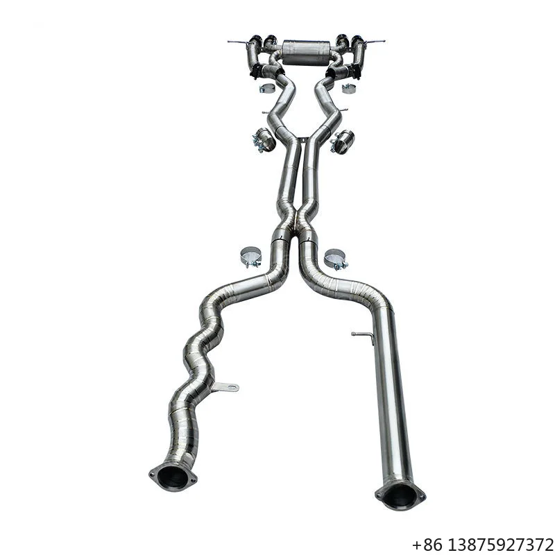 

Full Titanium Race Exhaust for G80 M3 Ultra Lightweight Construction Track Proven Performance Turbo Back System