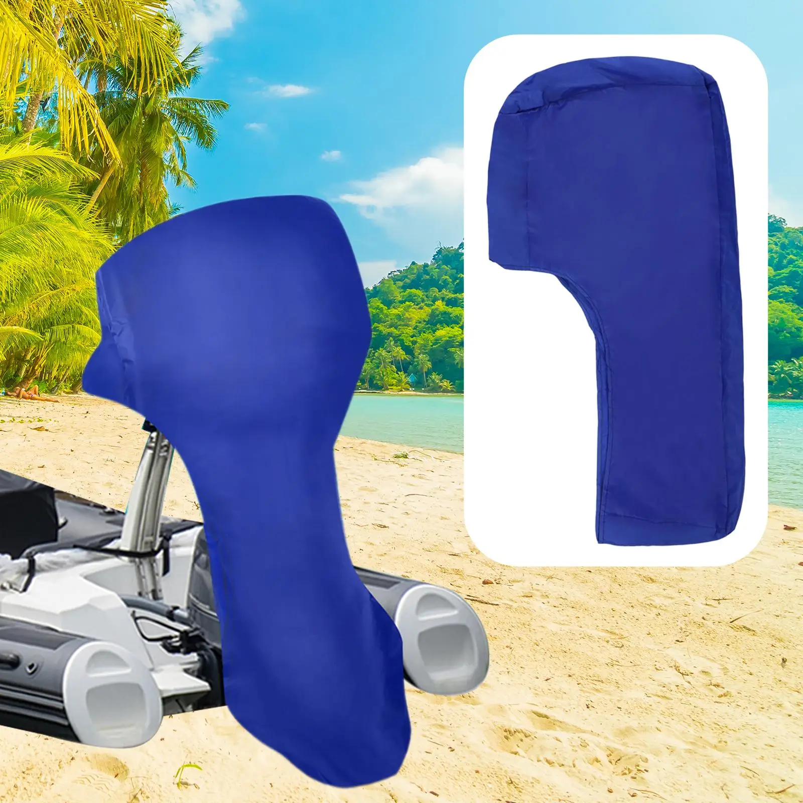 

Чехол для подвесного мотора, синий, портативный, устойчивый к разрывам, сменные аксессуары, водонепроницаемый