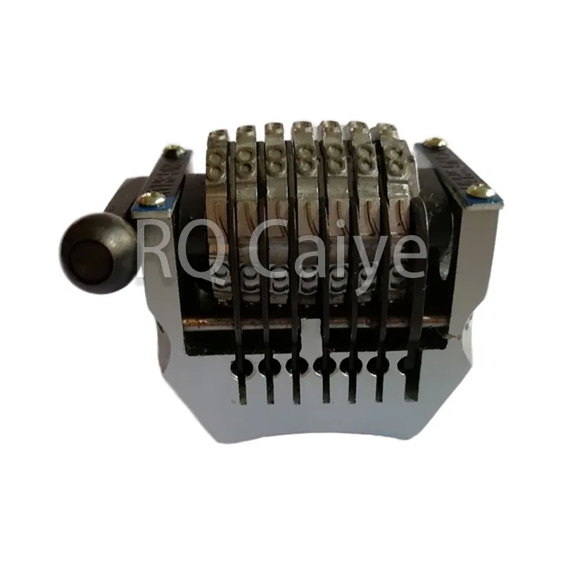 18,9-дюймовая 7-значная нумерационная машина, вертикальная перевернутая