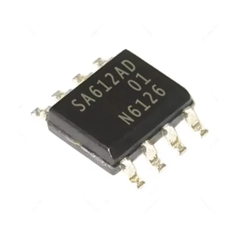 1PCS 100%New SA612AD SA612A Double balanced mixer and oscillator NE612AD NE612A SA612 NE612 SOP-8 original