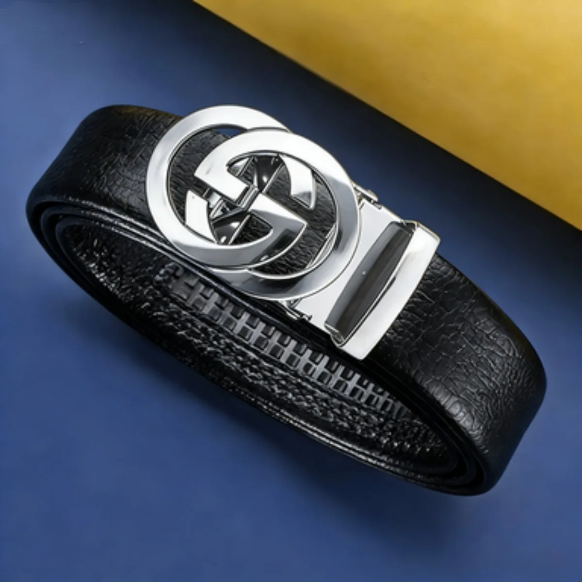 

Luxury Brand Men Belt High Quality Leather Business Designer famous Belts for men Jeans Strap Male Metal Buckle belt
