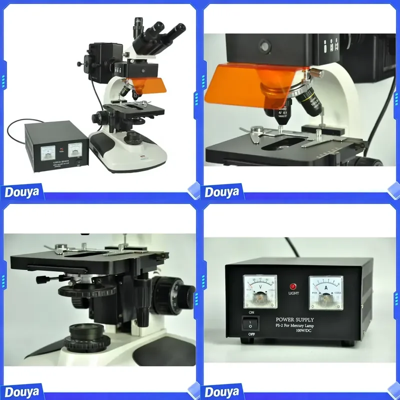 YUJIE YJ-2002H Professional Epi- Microscopio Binocular Trinocular Microscope