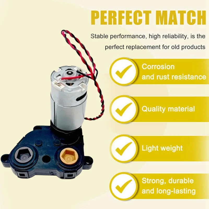 

Двигатель с роликовой щеткой для робота-пылесоса S40/X50/X50s/L50/V50 Запасные части Двигатель основной щетки вакуума 【A73 AcePro】