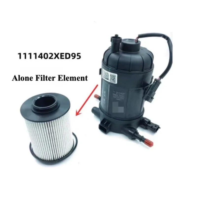 1111402XED95 1pc Diesel Filter Element Oil-water Separator Filter Element Paper Core 2.0T for GMW Kingkong Poer Wingle 7