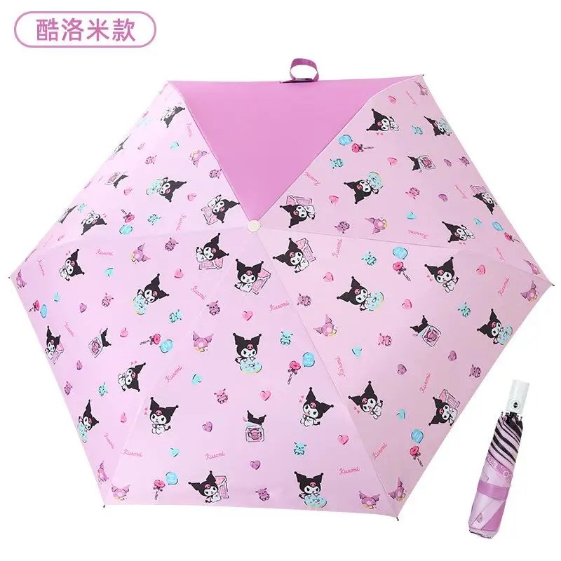 

Sanrio Cinnamoroll Hello Kitty My Melody зонтик от солнца автоматический хит-продукт новый продукт Kawaii мультфильм на открытом воздухе кампус