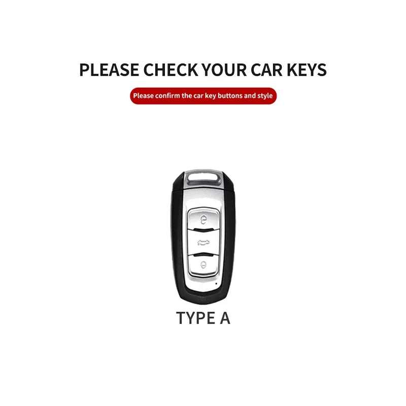 Original Color Car Key Case Cover For Geely Emgrand 7 GX3 GS NL3 Atlas Gili Emgrand 7 EX7 GT GC9 Car Key Protection Shell Parts