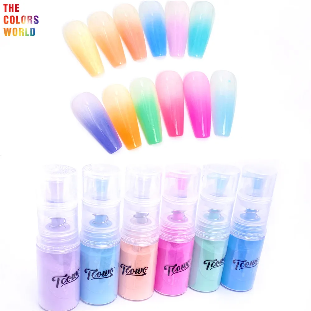 TCT-925 Akryl & Dipping Powder Ombre Sprays For Nails Shadow Spray Ombre Nail Mist Stopniowy efekt Stwórz szybkoschnący gradient