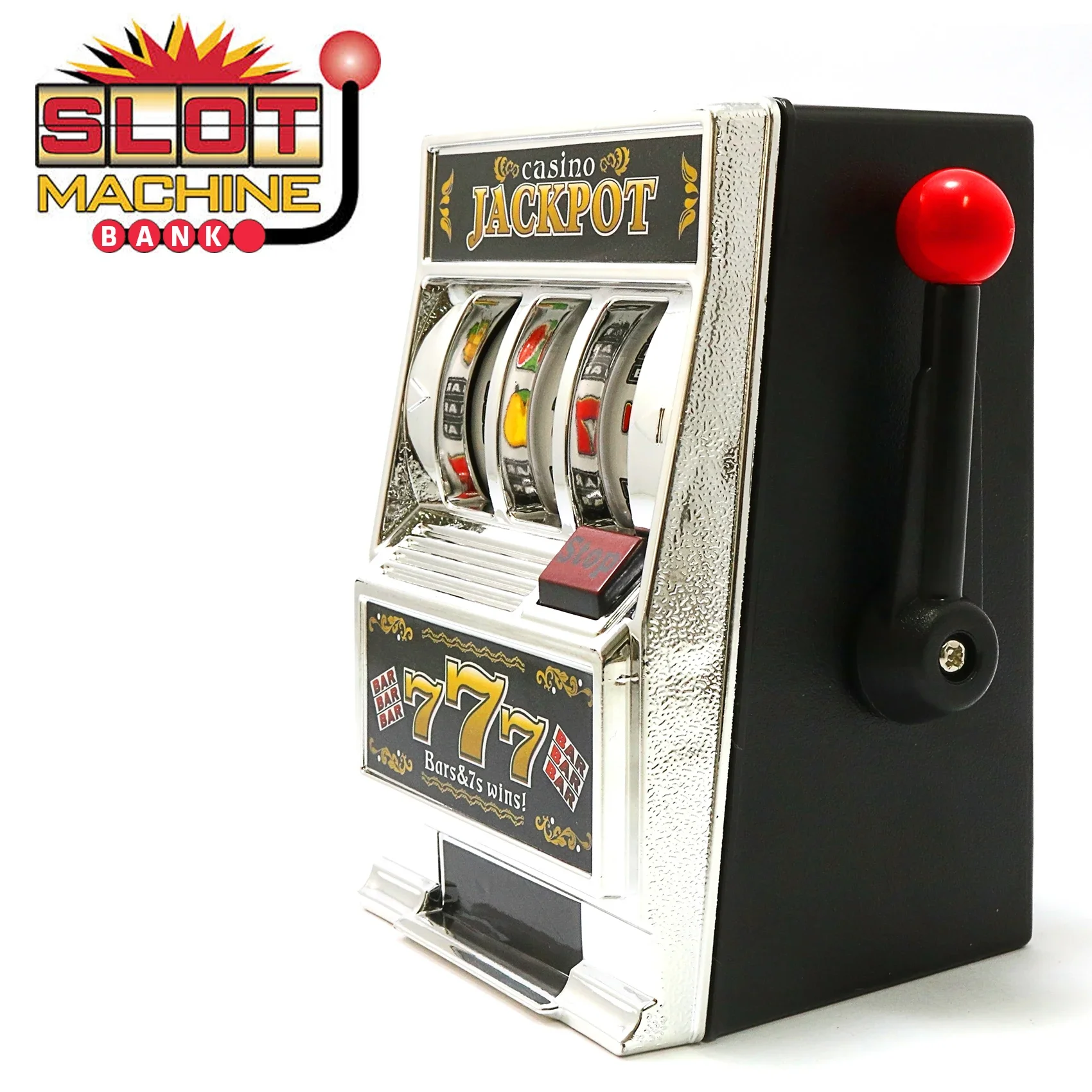 Slot Machine da tavolo in stile Las Vegas, macchina meccanica per frutta, salvadanaio, salvadanaio, Slot Machine per Jackpot del casinò, modello