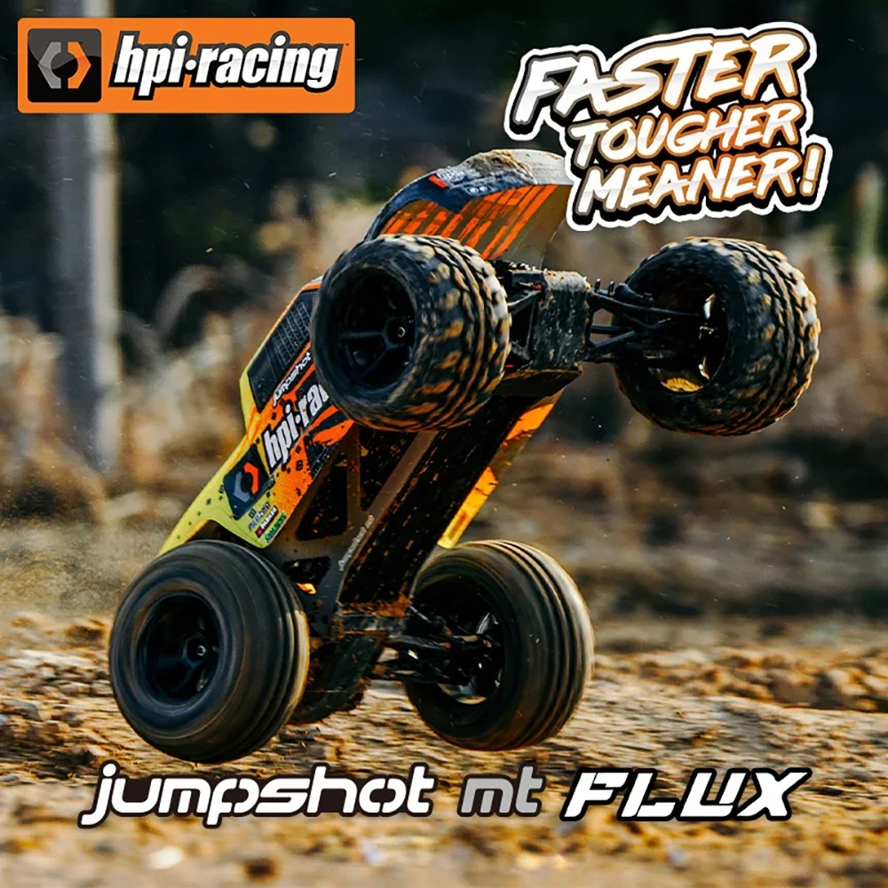 

HPI RACING Jumpshot MT Flux 160030 2WD RTR 1/10 RC Electric Remote Control Model Car Monster Truck Adult Children's Toys
