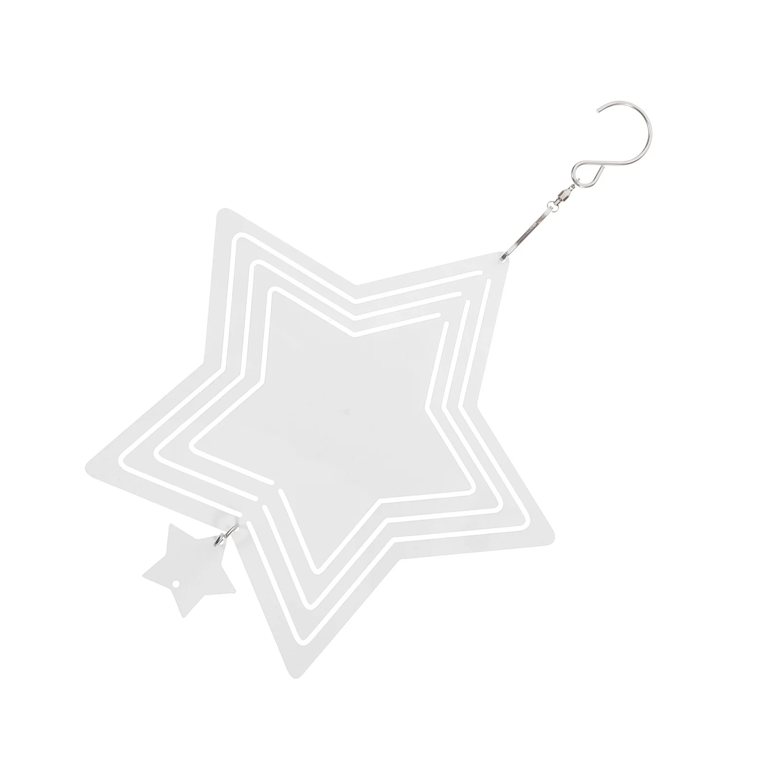 

DIY Sublimation Aluminum Wind Spinner Blank Hanging Decor Garden Porch Yard Decoration Sublimation Wind Spinners