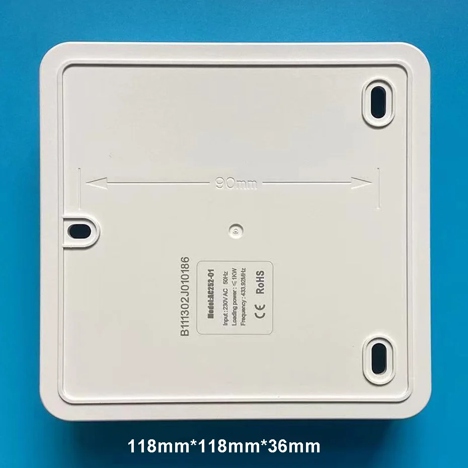 A-OK AC252-01 External Radio Receiver for 4 wire motor of AC230V/4 wire wind light rain sensor,AC230V 50HZ,RF433.92mhz  Receiver - Image 5