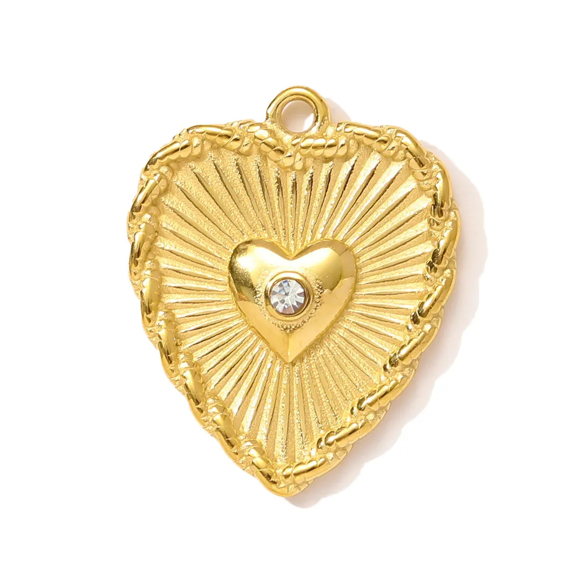 3 قطعة/الوحدة الفرنسية الرجعية Dasiy عباد الشمس قلادة قلادة الفولاذ المقاوم للصدأ الأخطبوط القلب DIY بها بنفسك سحر المرأة قبعة بيسبول مجوهرات #3