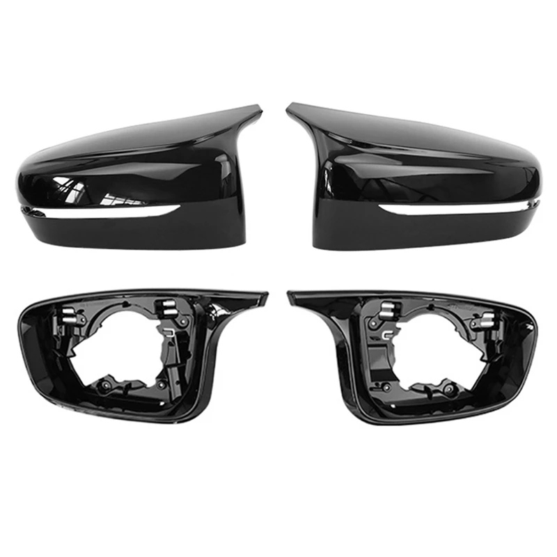 

Car Side Mirror Frame Trim Rearview Mirror Cover For BMW 5 Series G20 G28 G30 G38 G11 G12 2015-2019