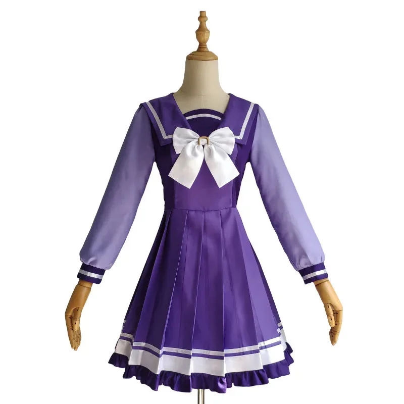 Horse Racing Girl cosplay costume White McQueen cosplay costume Female Treson Academy uniform School uniform Special Week